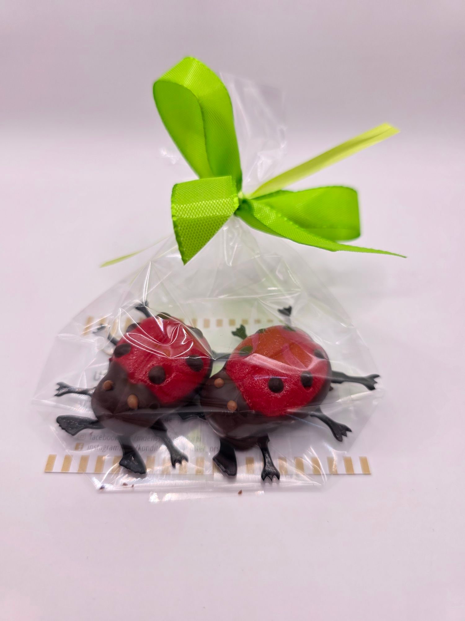 Marzipan Marienkäfer